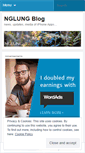 Mobile Screenshot of nglung.wordpress.com