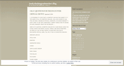 Desktop Screenshot of joeskythedungeonbrawler.wordpress.com