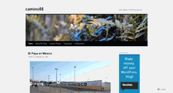 Desktop Screenshot of camino55.wordpress.com