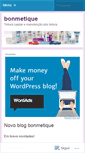 Mobile Screenshot of bonmetique.wordpress.com