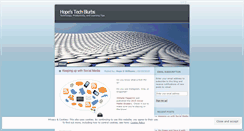 Desktop Screenshot of hopestechblurbs.wordpress.com