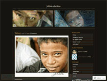 Tablet Screenshot of jsabelino.wordpress.com