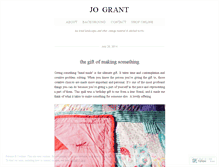 Tablet Screenshot of jogrant.wordpress.com