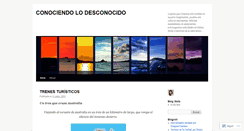 Desktop Screenshot of conociendolodesconocido.wordpress.com