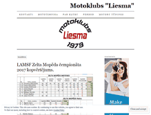 Tablet Screenshot of liesma1979.wordpress.com