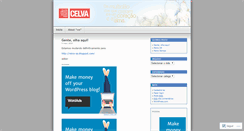 Desktop Screenshot of celva.wordpress.com