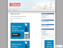 Tablet Screenshot of celva.wordpress.com