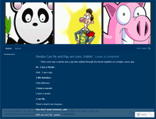Tablet Screenshot of pandascan.wordpress.com