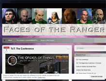 Tablet Screenshot of facesoftheranger.wordpress.com