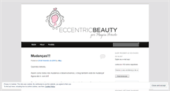 Desktop Screenshot of eccentricbeauty.wordpress.com