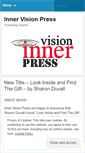 Mobile Screenshot of innervisionpress.wordpress.com