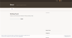 Desktop Screenshot of doovlol.wordpress.com
