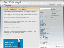 Tablet Screenshot of clubpenguin510.wordpress.com