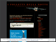 Tablet Screenshot of follettidellanotte.wordpress.com