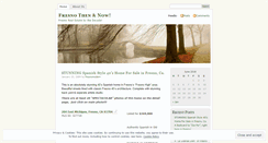 Desktop Screenshot of fresnomodern.wordpress.com