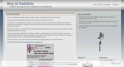 Desktop Screenshot of blogdoradialista.wordpress.com