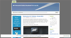 Desktop Screenshot of myfavouriterestaurants.wordpress.com