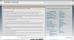 Desktop Screenshot of matthewco.wordpress.com