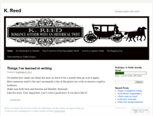 Tablet Screenshot of kreedauthor.wordpress.com