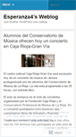Mobile Screenshot of esperanza4.wordpress.com