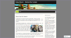 Desktop Screenshot of debebloom.wordpress.com
