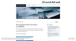 Desktop Screenshot of elnordelsud.wordpress.com