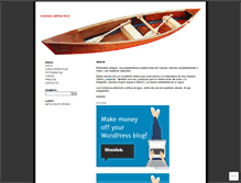 Tablet Screenshot of canoaschile.wordpress.com
