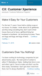 Mobile Screenshot of customerreferences.wordpress.com