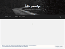 Tablet Screenshot of krida85.wordpress.com