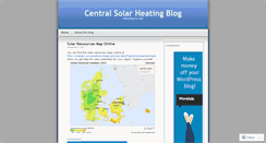 Desktop Screenshot of centralsolarheating.wordpress.com