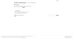 Desktop Screenshot of hebeenweatherbeaten.wordpress.com