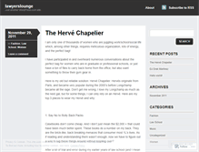 Tablet Screenshot of lawyerslounge.wordpress.com