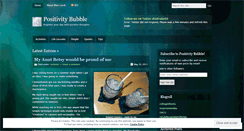 Desktop Screenshot of positivitybubble.wordpress.com