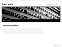 Tablet Screenshot of emmanobledesign.wordpress.com