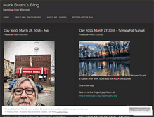 Tablet Screenshot of markbuehl.wordpress.com