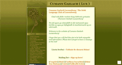 Desktop Screenshot of cumanngaelachlux.wordpress.com