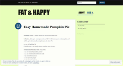 Desktop Screenshot of fathappy.wordpress.com