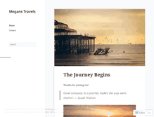 Tablet Screenshot of meganstravels.wordpress.com