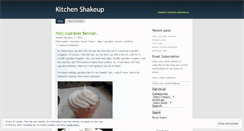 Desktop Screenshot of kitchenshakeup.wordpress.com