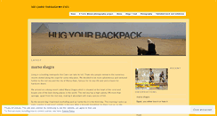 Desktop Screenshot of hugyourbackpack.wordpress.com