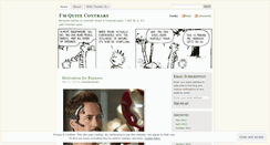 Desktop Screenshot of imquitecontrary.wordpress.com