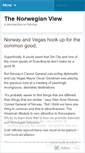 Mobile Screenshot of norwegianview.wordpress.com