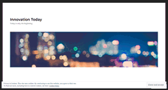 Desktop Screenshot of innovationtoday.wordpress.com
