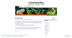 Desktop Screenshot of greenlinglocal.wordpress.com