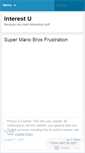 Mobile Screenshot of interestu.wordpress.com