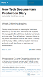 Mobile Screenshot of newtechdoc.wordpress.com