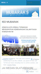 Mobile Screenshot of masjidmubarak.wordpress.com