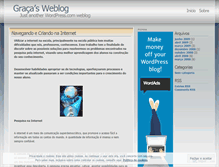 Tablet Screenshot of gracaneto.wordpress.com