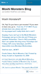 Mobile Screenshot of moshimonstersblog.wordpress.com