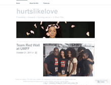 Tablet Screenshot of hurtslikelove.wordpress.com